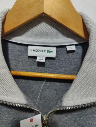 Jersey Lacoste Gris Talla XL