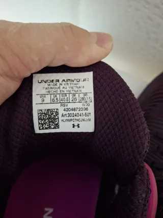 Zapatillas Under Armour HOVR Apex 2 Morado