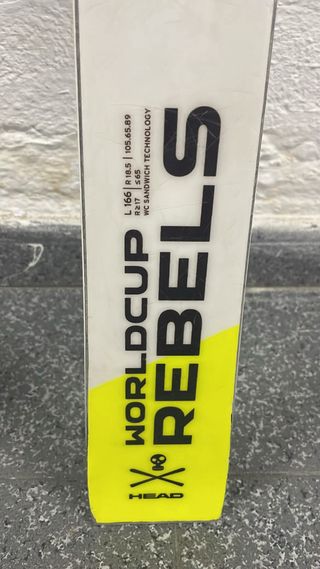 Esquís HEAD Worldcup Rebels