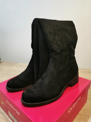 Botas altas negras