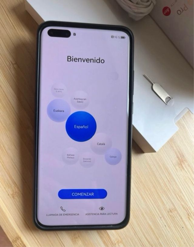 Huawei P40 Pro Preto com câmera co-projetada Leica