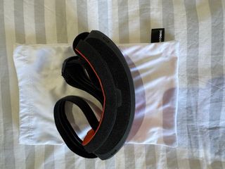 Casco de esquí Scott negro junior y gafas Atomic