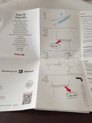 Sensor Polar H9/H10 Frecuencia Cardíaca
