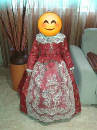 Traje de Fallera Niña 8-10 Años