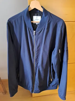 Chaqueta Bomber Jack & Jones Azul Talla XL