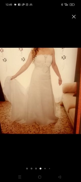 Vestido novia Alma novias talla 40