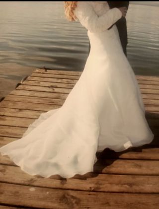 Vestido novia Alma novias talla 40