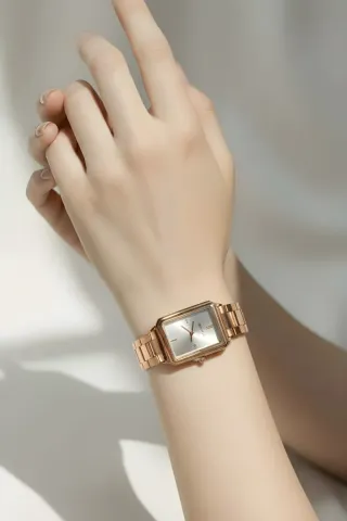 Reloj Skyline rose gold para mujer