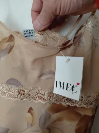 Bebydoll IMEC floreale pizzo tg.44