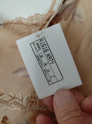 Bebydoll IMEC floreale pizzo tg.44