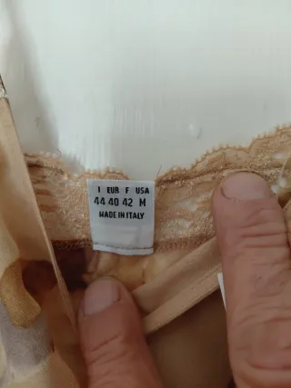 Bebydoll IMEC floreale pizzo tg.44