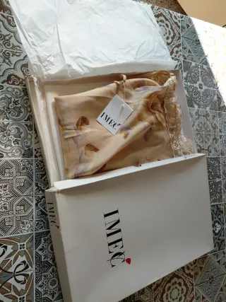 Bebydoll IMEC floreale pizzo tg.44