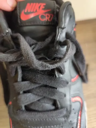 Zapatillas Nike Air Force 1 Negras Rojas