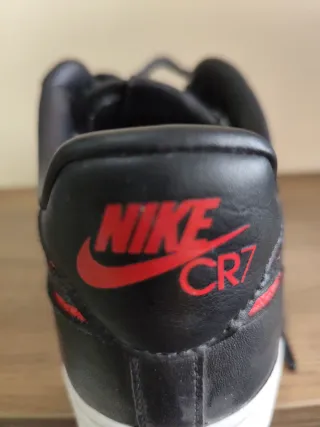 Zapatillas Nike Air Force 1 Negras Rojas