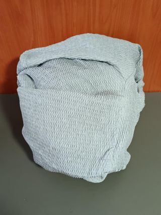 Funda sofá tela gris 2m