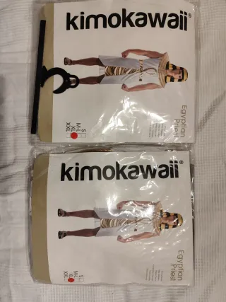 Pack 2 disfraces de egipcios