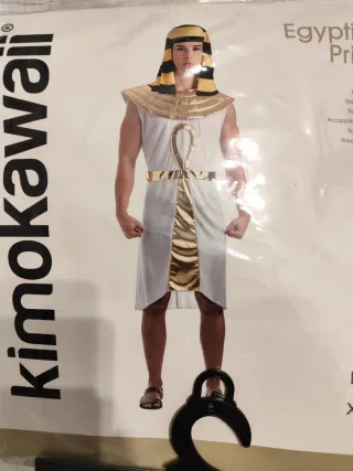 Pack 2 disfraces de egipcios