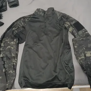 Equipamiento Airsoft Negro Táctico