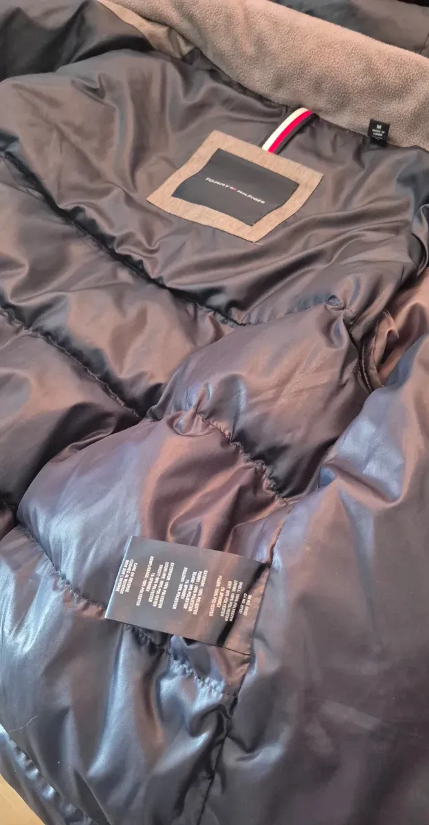 Cazadora plumas Tommy Hilfiger Gris