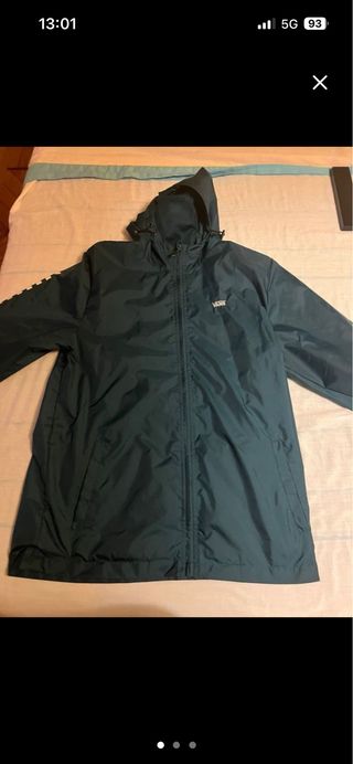 Chubasquero Vans Verde