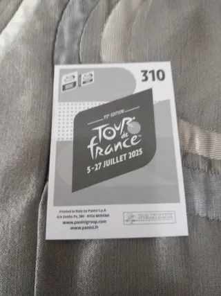 Cromo Tadej Pogacar Tour 2025