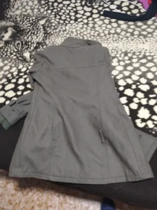 Chaqueta verde militar mujer