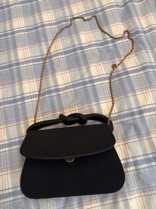 Bolso de fiesta o boda negro