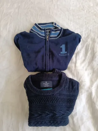 Lote Chaqueta y Jersey Hackett Niño 5-7 Años