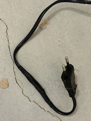 Lámpara de pie Ikea plateada