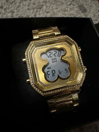 Reloj Tous Dorado con Brillos