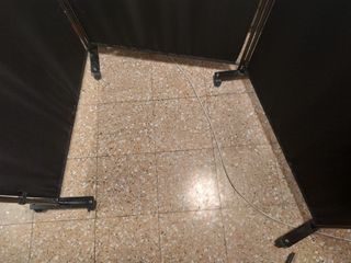 Separador ambientes 3 paneles Ruedas Bloqueables