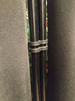 Separador ambientes 3 paneles Ruedas Bloqueables