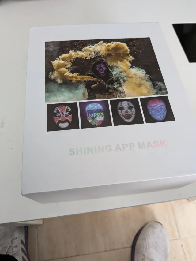 Máscara LED APP Control