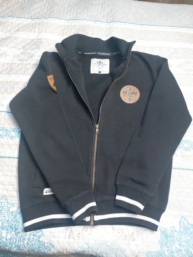 Sudadera cremallera niño Talla XS