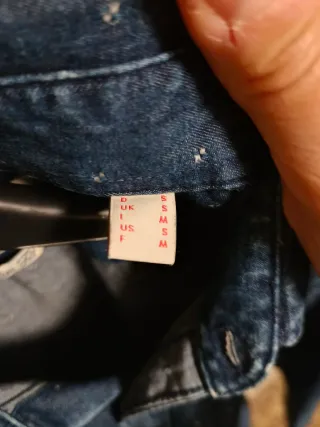 Camisa vaquera Esprit azul