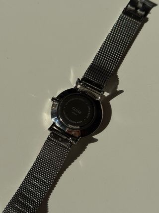 Reloj Cluse Negro y Plateado