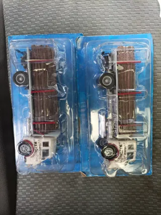 Lote 2 camiones Pegaso Mofletes 1:43