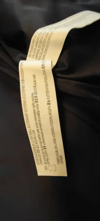 Cazadora Zara Man ante azul