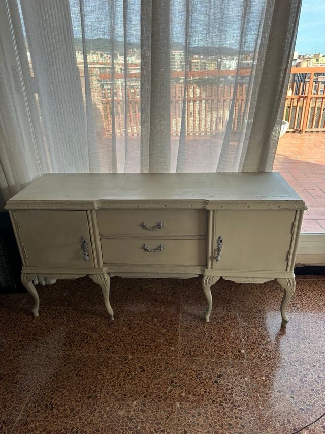 Aparador Vintage Shabby Chic Beige