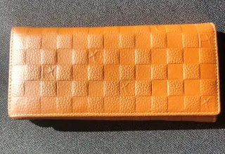 Cartera Purificación García Cuero Marrón