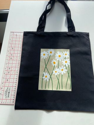 Bolso Tote Ilustración Flores