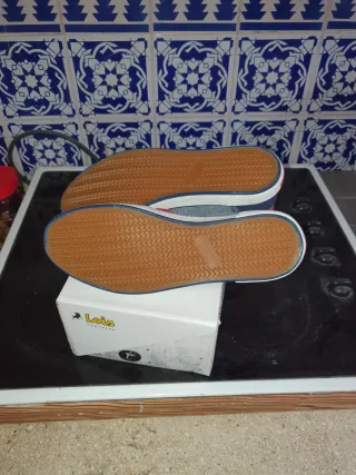 Zapatillas Lois Talla 42 Azul/Rosa