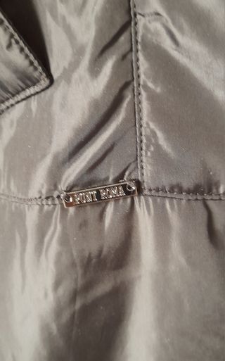 Abrigo de peluche/anorak reversible con capucha