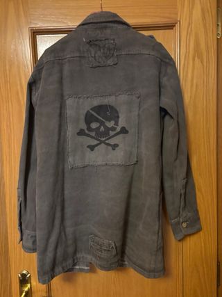 Sobrecamisa militar verde vintage