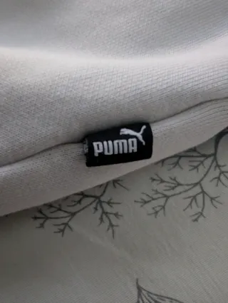 Sudadera Puma Blanca Talla L