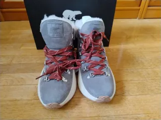 Botas Sorel Mujer Talla 37 Gris