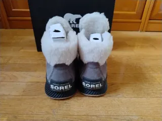 Botas Sorel Mujer Talla 37 Gris