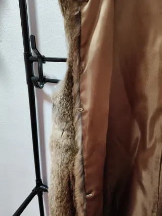 Chaleco Piel Conejo Mujer