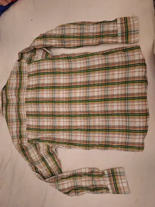 Camisa Jack & Jones cuadros verde talla M