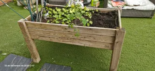 Mesa de Jardinería Madera Cultivo